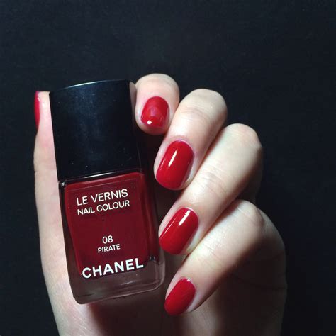 chanel red nail polish pirate|chanel pirate nail polish review.